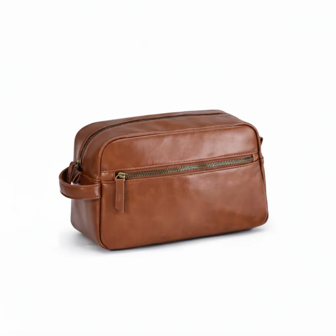 Leather Toiletry Bag